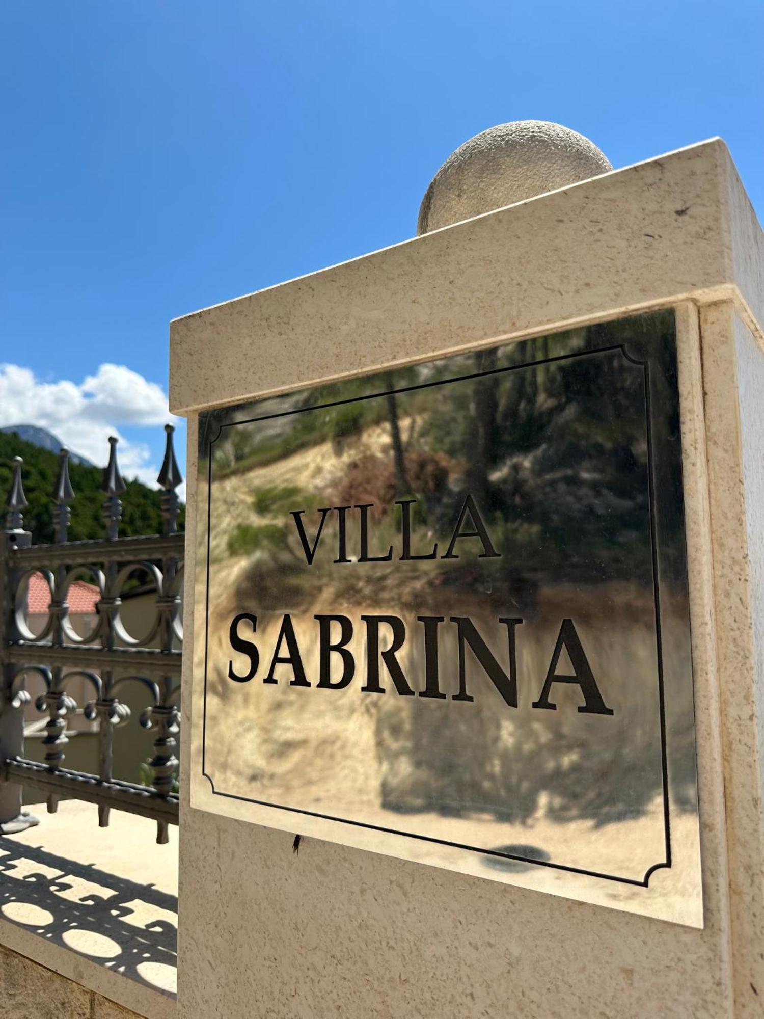 Apartments - Villa Sabrina Brela Exterior foto